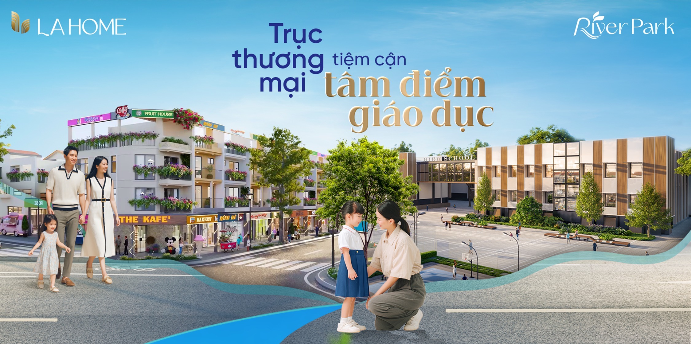 Banner ưu đãi Khu đô Thị Sinh Thái LA Home Bến Lức Long An