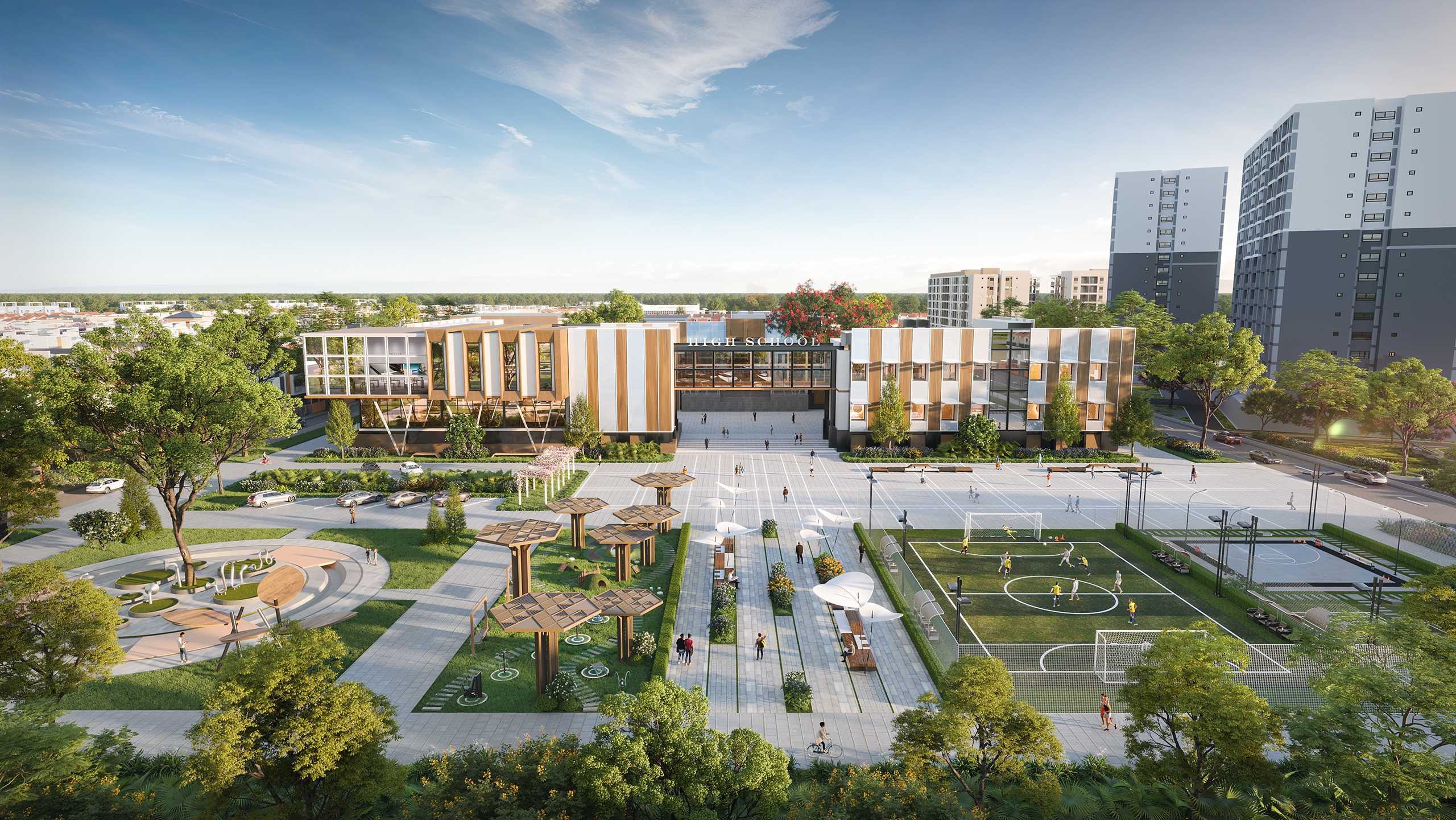 Phối Cảnh Khu đô Thị Lahome Long An Prodezi